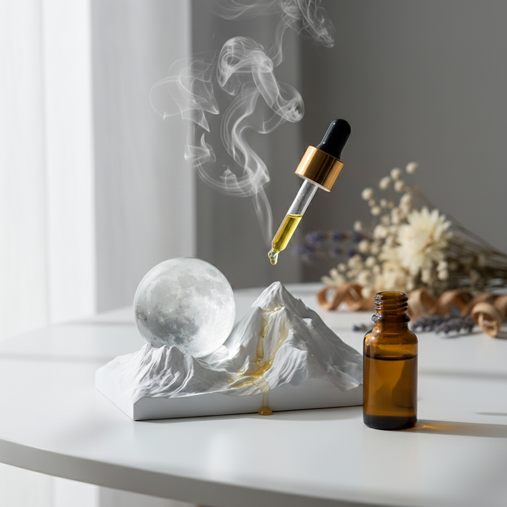 香薰使用场景图