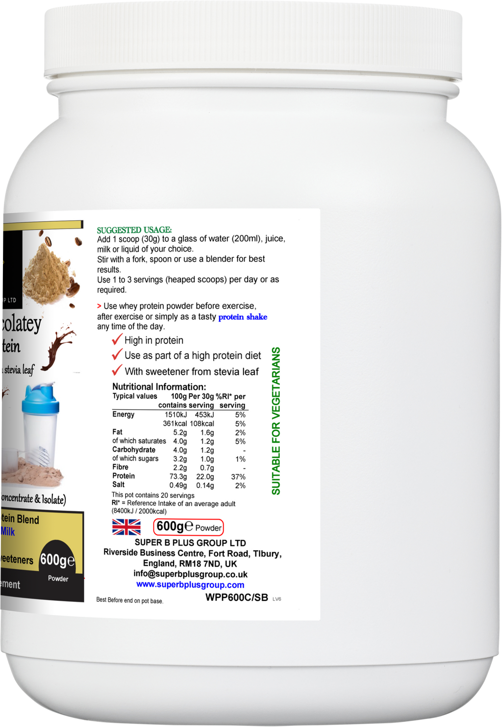 Super Chocolatey Whey Protein