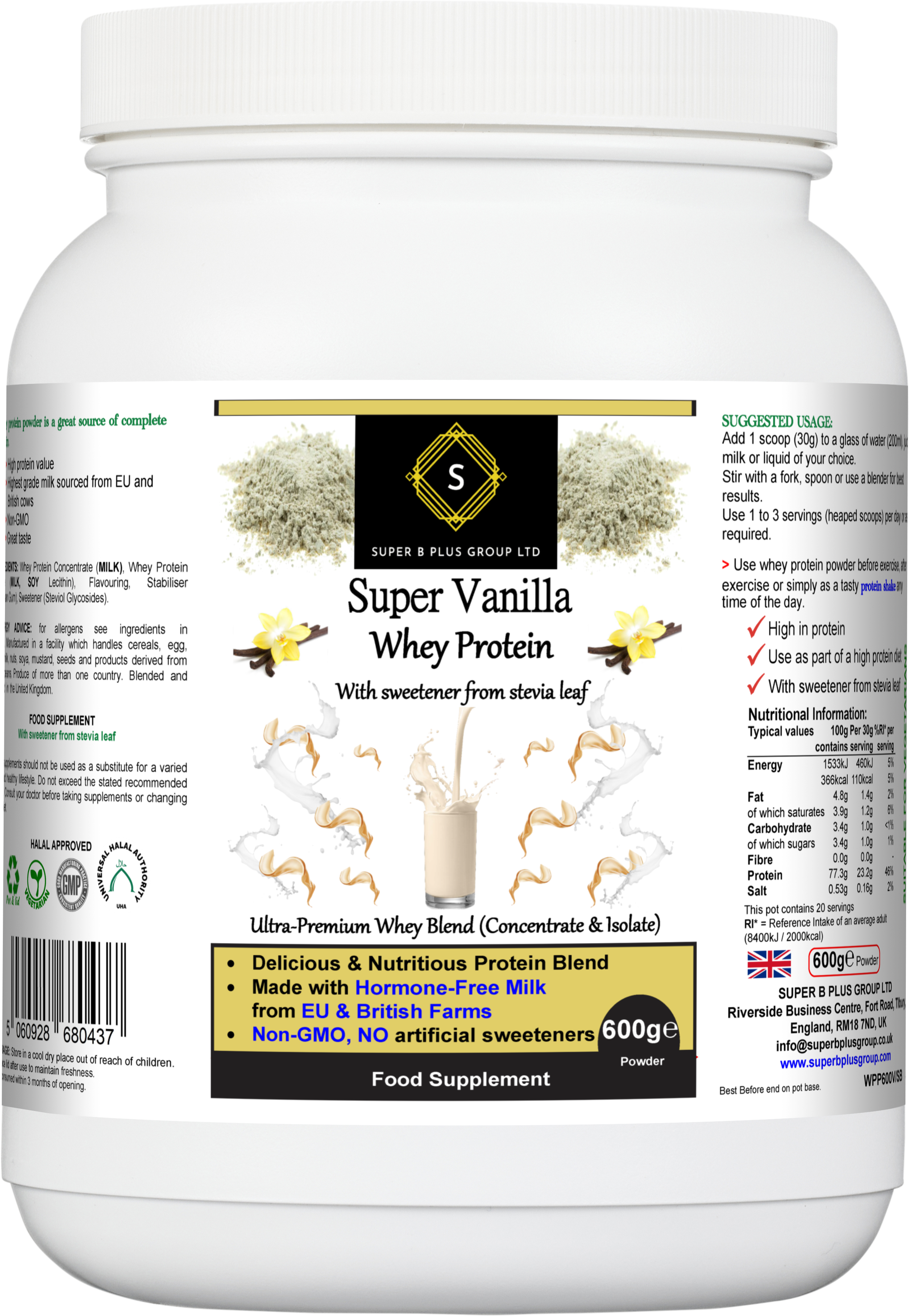 Super Vanilla Whey Protein