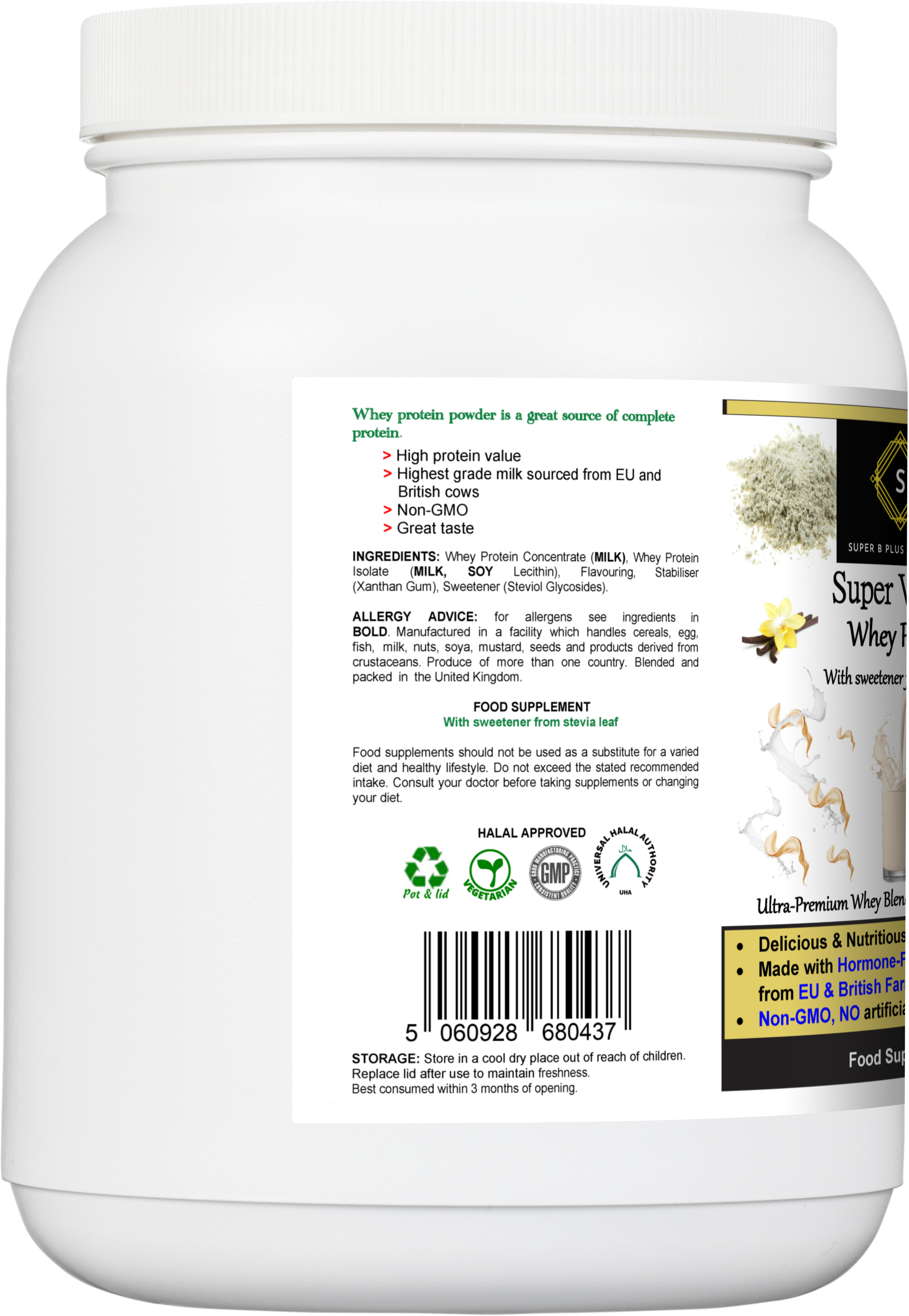 Super Vanilla Whey Protein